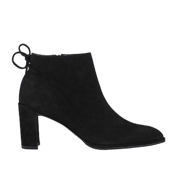 NWOT Stuart Weitzman Sue Black 75mm suede boots Size 9.5